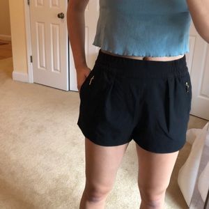Zara black shorts